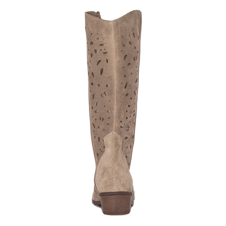 Maciejka 2875J-04/00-1 Beige Knee-High Boots