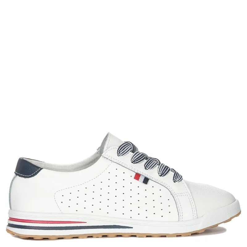 Filippo leather WH White shoes