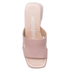 Wonders Women's leather mules Wild V Rosa