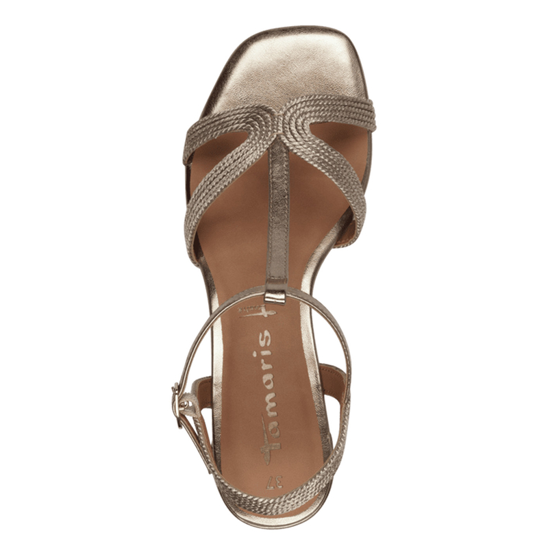 Tamaris Women's Heeled Sandals Gold  1-28244-44-900
