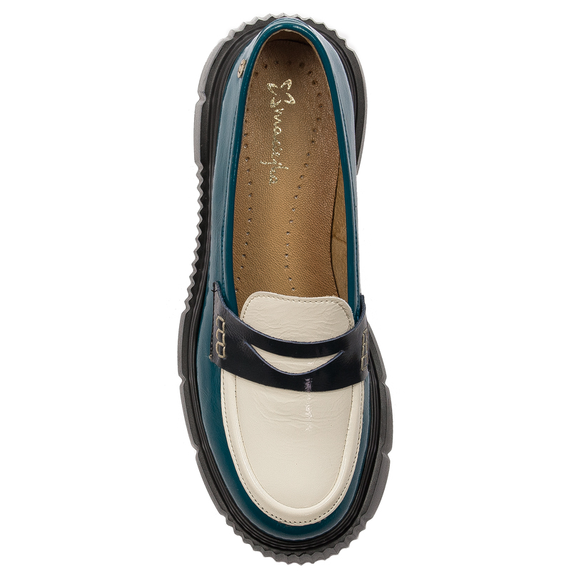 Maciejka Women's turquoise Flat Shoes 06288-06/00-5