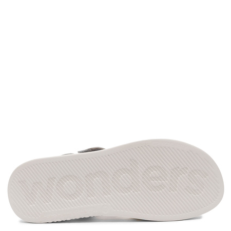 Wonders Skórzane Sandały na Platformie z Rzepem Wielokolorowe C-6552-MELON