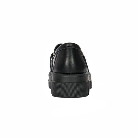 Półbuty Filippo DP3221-22 BK Black Czarne