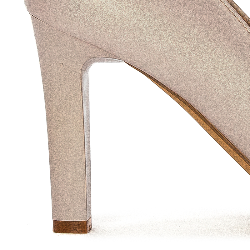 Sergio Leone Nude Perl PU Pumps