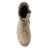 Marco Tozzi Taupe Nubuk Leather Boots