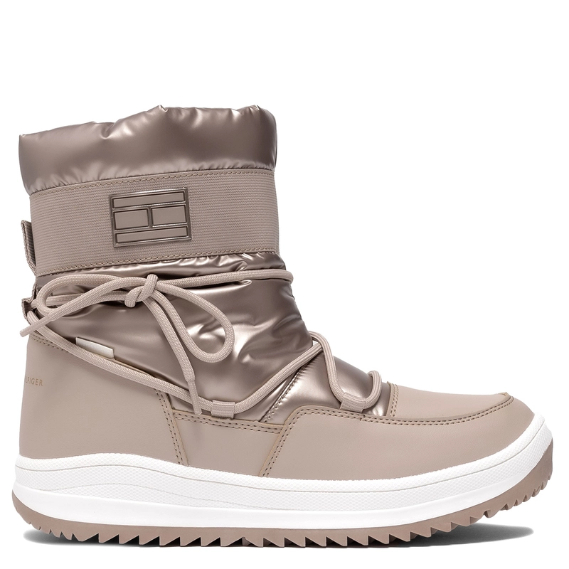 Tommy Hilfiger Insulated Snow Boots Women’s Anti-Slip Sole Bronze T3A5-34052-BRONZE