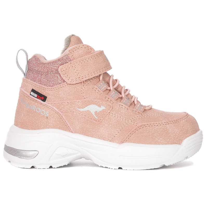 Botki dziewczęce Kangaroos 18789-6118 Dusty Rose/Silver