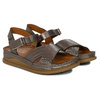 Maciejka Women's Leather Sandals Silver