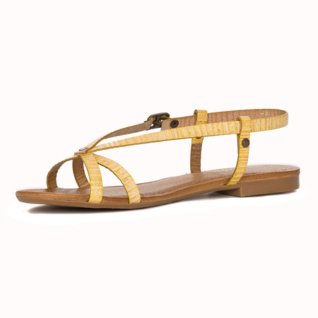 Maciejka women's yellow Sandals