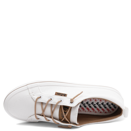 Lee Cooper Trendy Slip-on Elastic Laces Sneakers White LCW-26-02-4058L