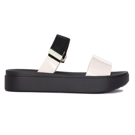 Zaxy Klapki damskie Step Tam Fem Czarny/Biały