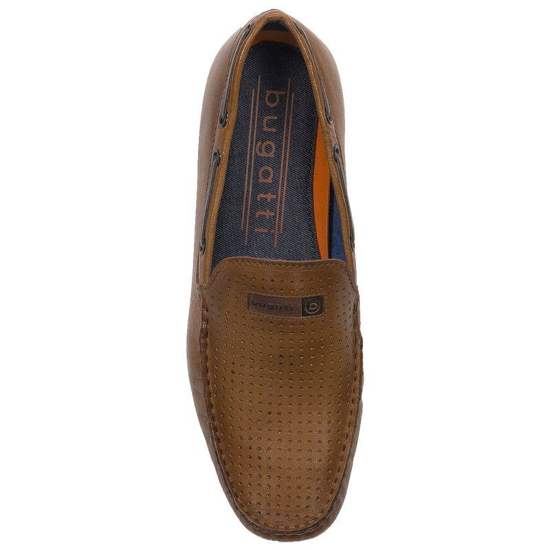 Bugatti Men Lowshoes Dark Cognac