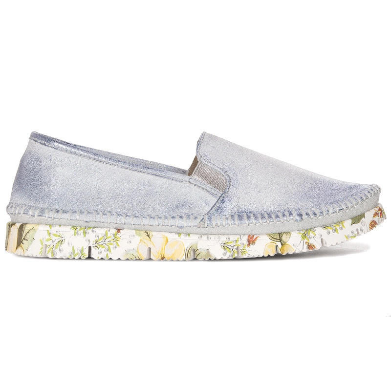 Maciejka 03512-40/00-0 Light Blue Flat Shoes