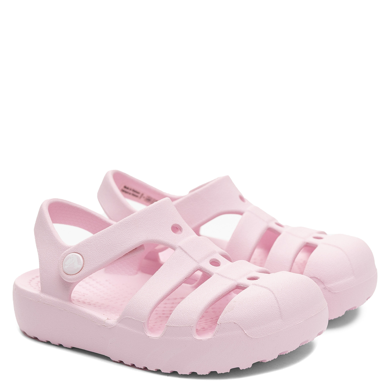 Crocs Classic Sandal T Sandały Dziecięce Dziewczęce Różowe 210626-6ZW