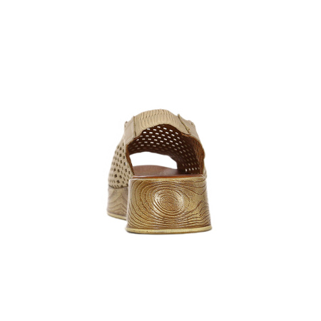 T.Sokolski Women's Leather Sandals Beige