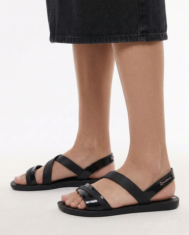 Ipanema Vibe Sandały Damskie Codzienne Czarne 83767-BQ361