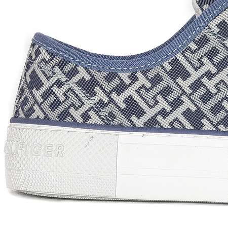 Tommy Hilfiger Damskie Trampki Niskie Denim