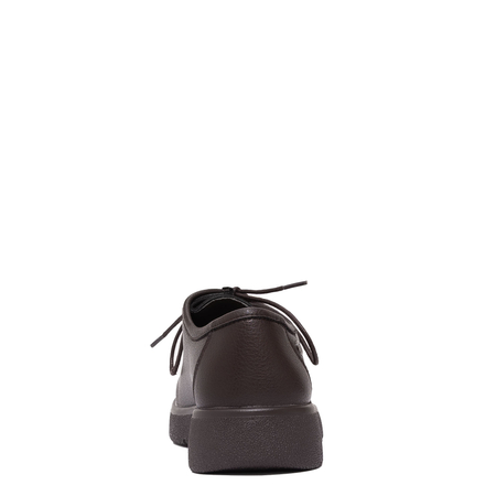 Maciejka Comfortable Leather Lace-Up Shoes Brown K7189-02/00-1