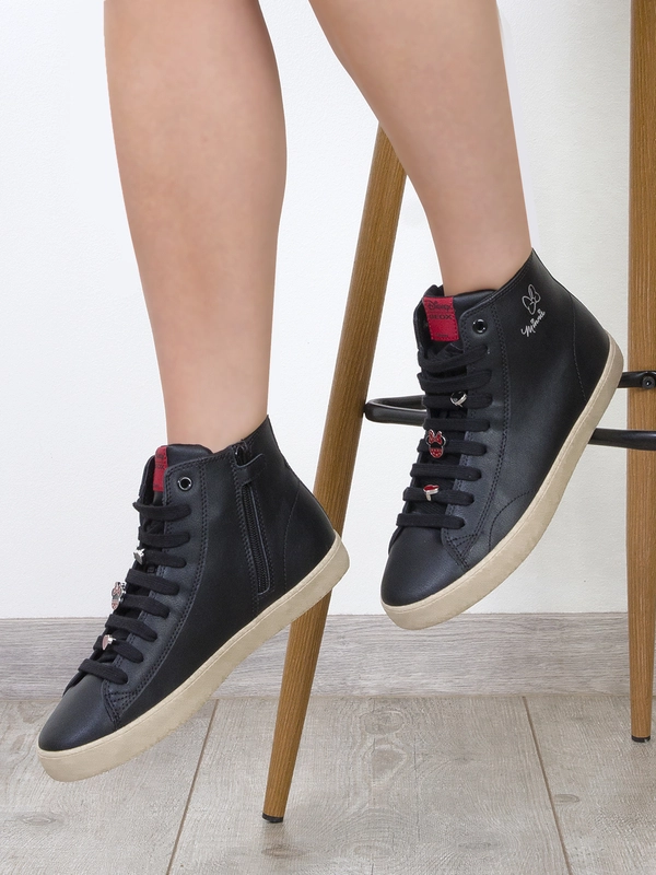 Geox Sneakersy Damskie Czarne Disney