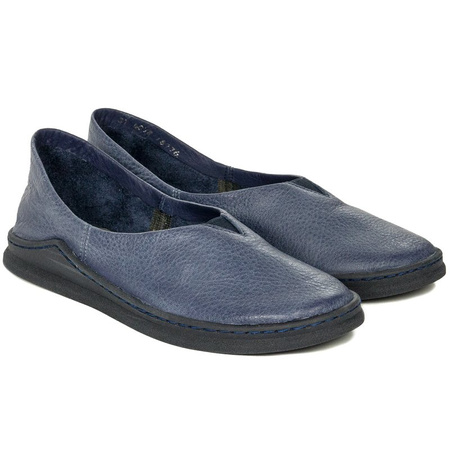 Maciejka 04078-17-00-0 Blue Flat Shoes