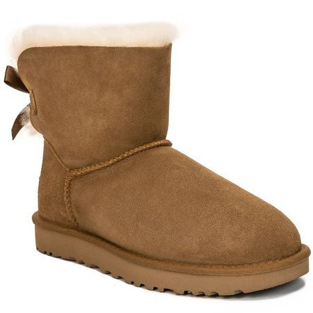 UGG 1016501 Mini Bailey Bow II Chestnut Boots
