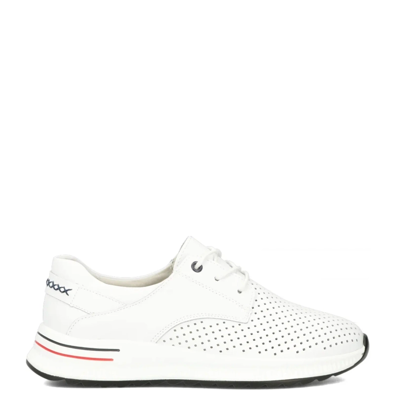 Filippo Leather White Low Shoes