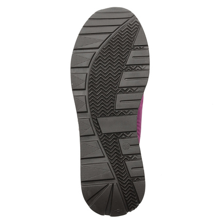 Maciejka Skórzane Sneakersy Na Platformie Fuksja 06296-15/00-8