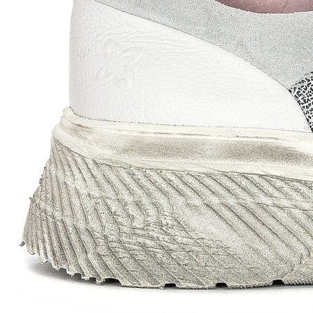 Maciejka 04448-03/00-5 Grey Flat Shoes