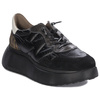 Wonders Women's Sneakers low shoes Roma Negro Plomo
