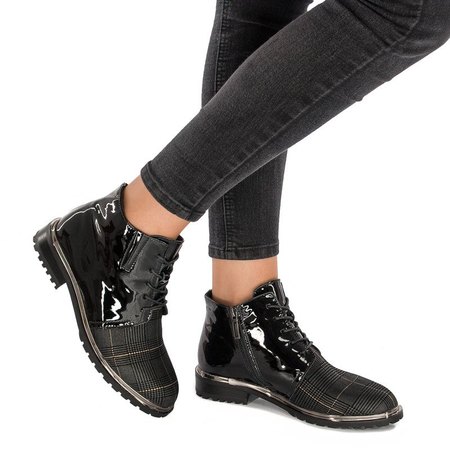 Black Artiker insulated boots for women