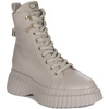 Chebello Women's Beige Platform Boots