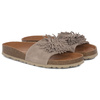 Verbenas Reina Velour Piedra Slides