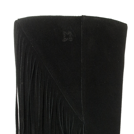 Maciejka 05774-01/00-6 Black Knee-High Boots