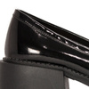 S.Barski Women's shoes on the platform black lacquer