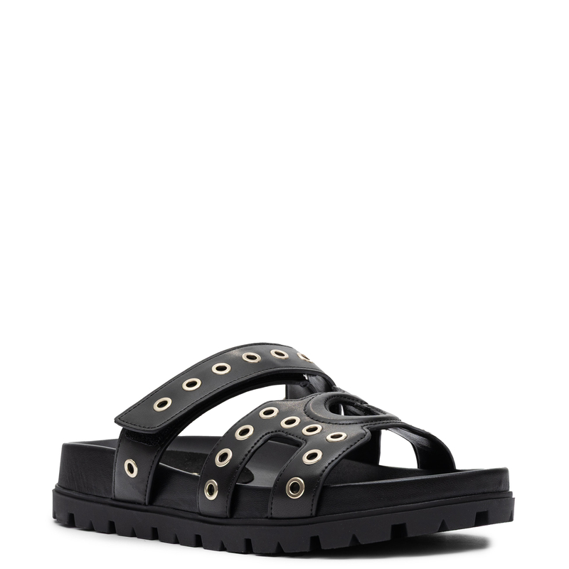 Guess Women's Platform Flip Flops Black FLPFAS-ELE03-BLK