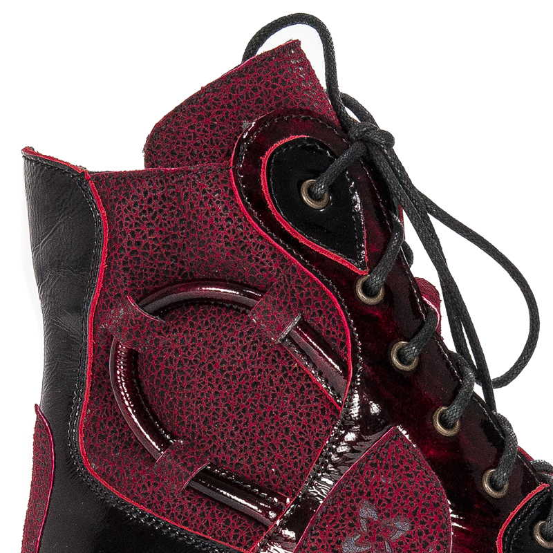 Maciejka 05644-23/00-3 Burgundy Boots