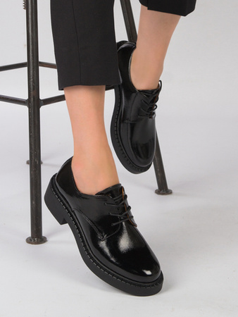 Women's shoes Sergio Leone Black Lacquer