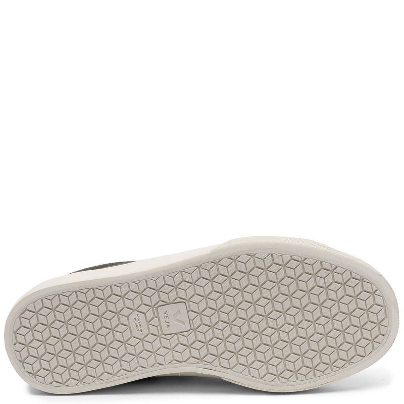 Veja Sneakersy damskie skórzane zamszowe Mud Pierre zielone