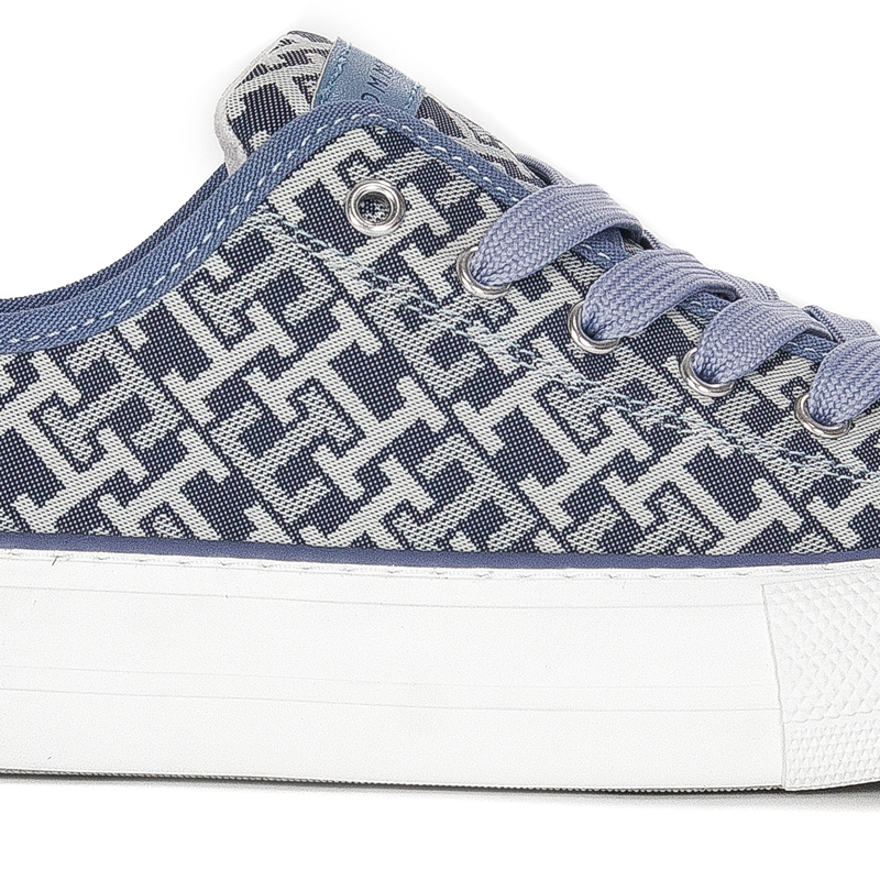 Tommy Hilfiger Damskie Trampki Niskie Denim