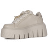 CheBello Women Flat Shoe Beige