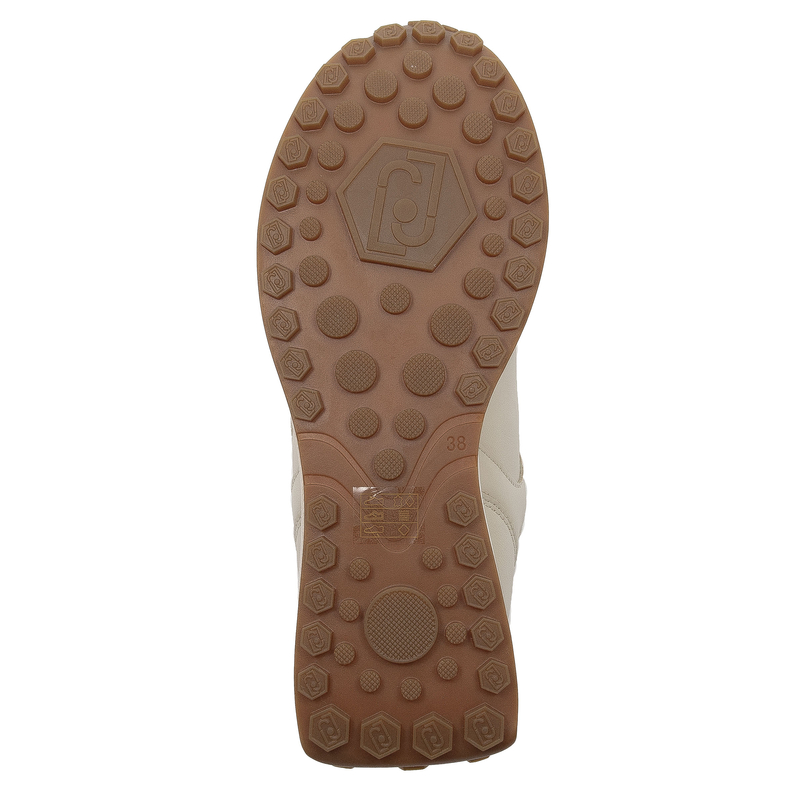 Liu Jo Sneakersy Damskie Na Platformie Kremowe