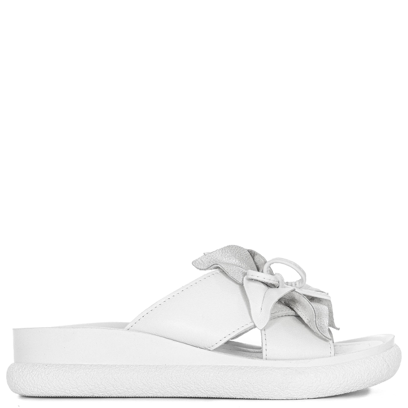 T.Sokolski Women's White Slides
