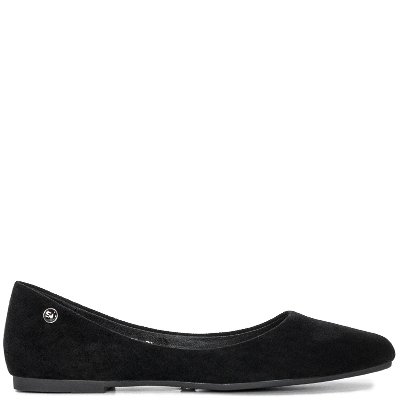 Sergio Leone BL622 Black MIC Ballerina shoes