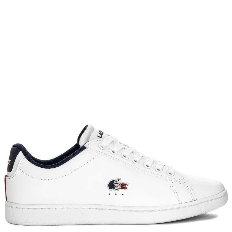 Lacoste Carnaby Evo Tri 1 SFA WHT/NVY/RED Sneakers