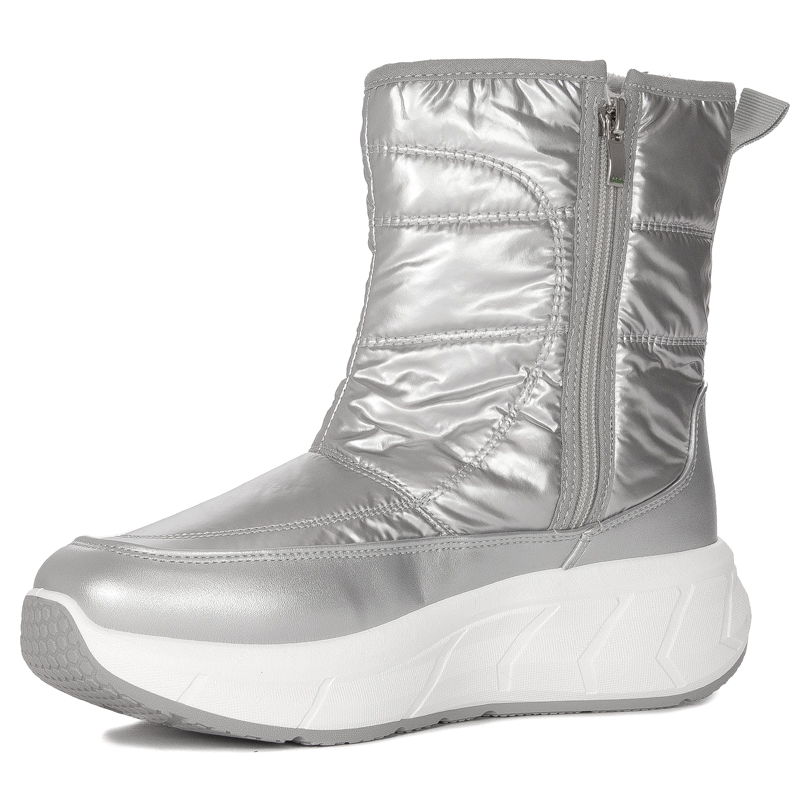 Filippo Women's silver insulated snow boots