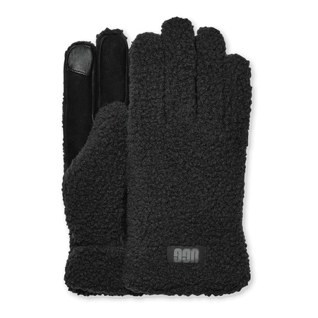 Ugg Women's Gloves Uggfluff Black