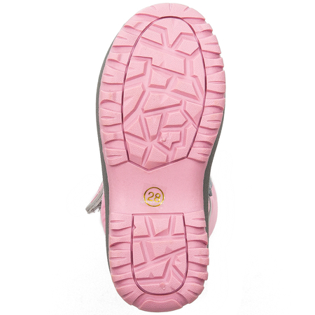 Lee Cooper Śniegowce botki dziecięce dziewczęce Pink różowe
