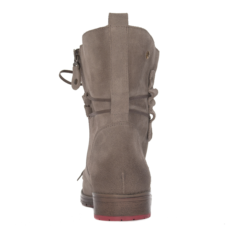 Maciejka Women's Beige Lace-up Boots
