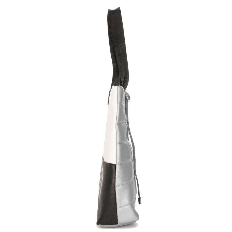Filippo Silver Shopper Bag