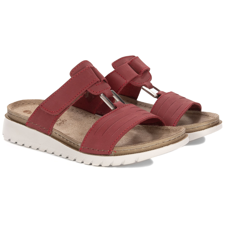 Inblu Women's Slides Red